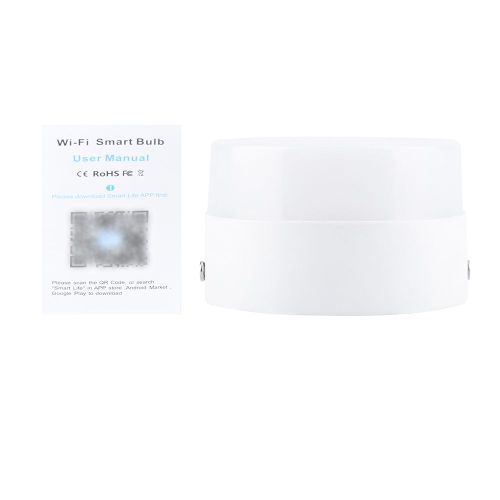 Hjlian Ampoule Led Rgbw Multicolore 7 W Avec Culot E27, Eclairage Wi-Fi, Commande Vocale, Compatible Avec Alexa Et Google
