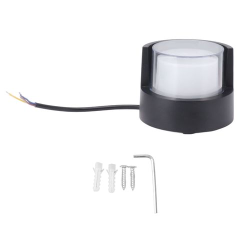 Hjlian Applique Murale Led Intelligente Rgbw A Intensite Variable, Controle Par Application, Etanche Ip65, Pour Interieur Et Exterieur, 9 W