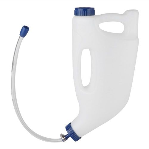 Hjlian Bouteille D'eau Et De Lait En Plastique Hl Mp54a, Capacite De 3 L, Accessoire Pour Animaux De Ferme Avec Tuyau (Kit De 3 L)