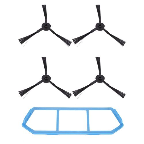 HJLIAN Brosse laterale K614*2 + filtre a effet precoce I205*1 XI219 pour robot aspirateur ILIFE A4 A4S A6