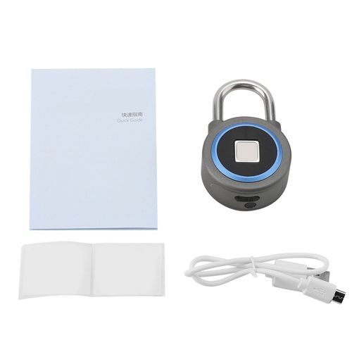 Hjlian Cadenas Intelligent Antivol Sans Cle, Rechargeable, Application Bluetooth Pour Telephone Portable, Pour Sacs A Dos