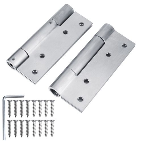 Hjlian Charniere A Ressort Bisagra, Ferme-Porte A Fermeture Automatique, 2 Pieces/Ensemble