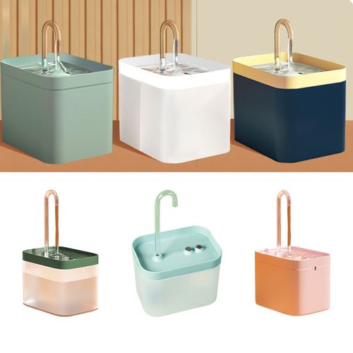 Hjlian Distributeur D'eau Pour Chat, Distributeur D'eau A Circulation Automatique, Abreuvoir Pour Chaton, Bol D'eau Pour Chien, Bol D'alimentation, Fournitures Pour Animaux De Compagnie