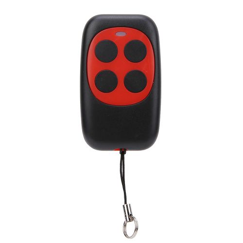 Hjlian Duplicateur De Telecommande Sans Fil Securise Pour Portail De Voiture, Porte De Garage, 433 Mhz (Hfy603dk) (Rouge)