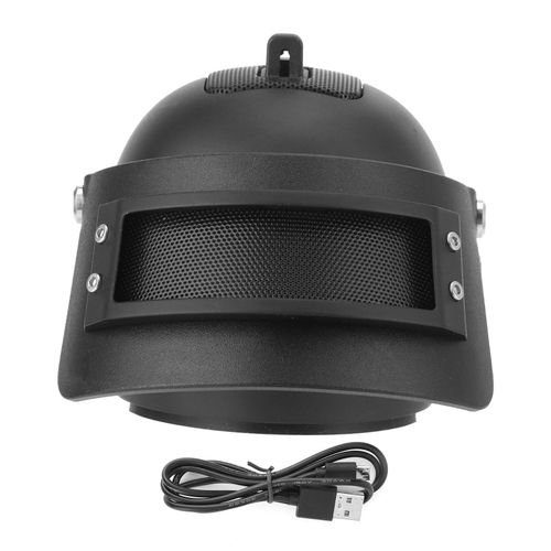 HJLIAN Enceinte audio USB Bluetooth portable en forme de casque, mini caisson de basses sans fil