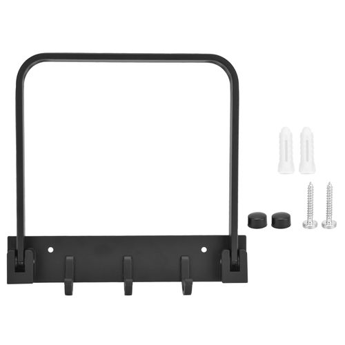 Hjlian Etagere Murale Telescopique Pliable Pour Salle De Bain, Rangement Multifonctionnel, Support De Lavabo, Porte-Serviettes, Avec Crochets