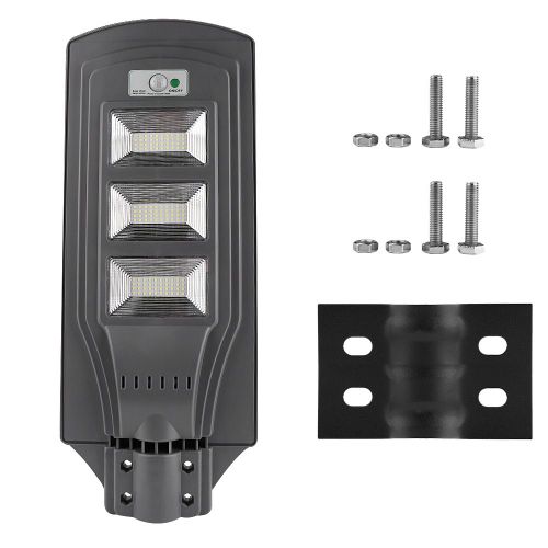 Hjlian Lampadaire Led A Panneau Solaire Avec Batterie Au Lithium Integree De 6 V (60 W)