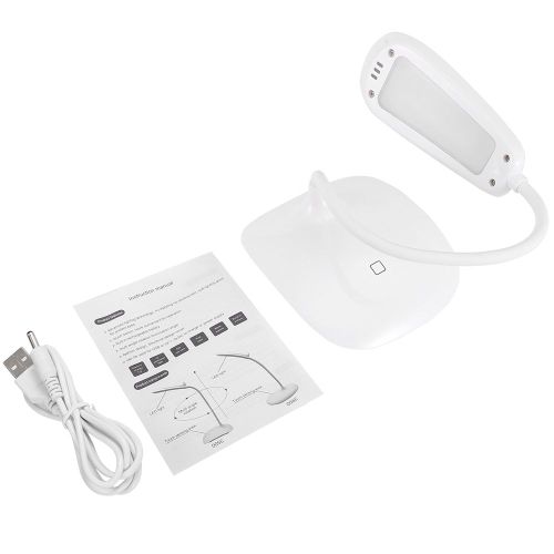 Hjlian Lampe De Bureau A Led Rechargeable, Ideale Pour La Lecture Et L'etude
