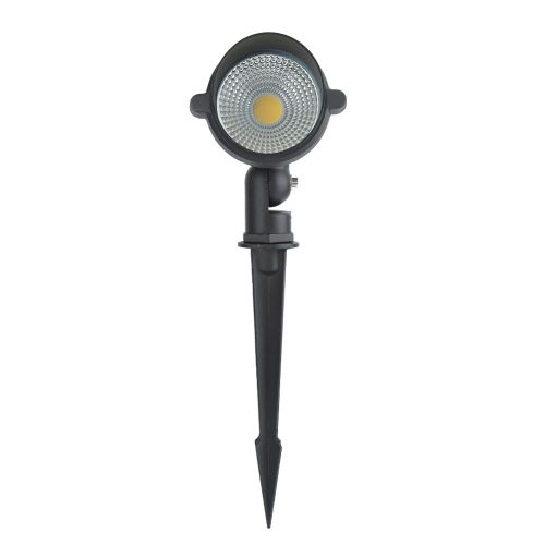 Hjlian Lampe De Jardin A Led Cob Etanche A 360 Degres, 7 W, 85-265 V, Blanc Chaud