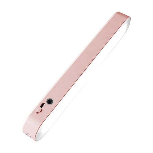 Hjlian Lampe De Lecture Led Usb Pour Dortoir, Protection Des Yeux, Interrupteur Tactile, Rechargeable, Veilleuse, Rose, 26 Cm