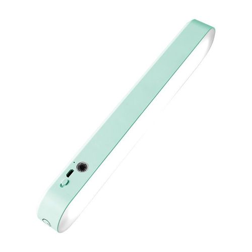 Hjlian Lampe De Lecture Led Usb Pour Dortoir, Protection Des Yeux, Interrupteur Tactile, Rechargeable, Veilleuse Verte, 26 Cm