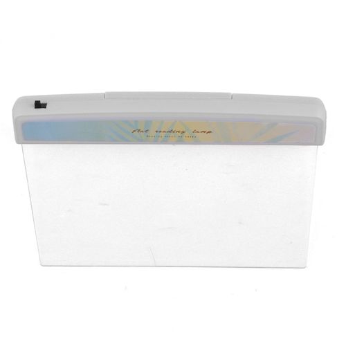 Hjlian Lampe De Lecture Portable A Led Avec Panneau Plat Et Motif De Feuilles, Protection Des Yeux Pour Etudiants, Type 1