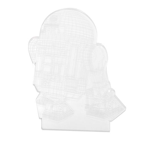 Hjlian Lampe De Nuit Led 3d Coloree, Controle Tactile, Usb, Cadeau Pour Chambre, Mariage, Decoration, Robot