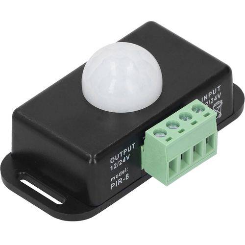 Hjlian Lot De 2 Capteurs Infrarouges Pour Detecteur De Mouvement Du Corps Humain, Module D'interrupteur D'eclairage Led Pour Armoire, 12-24 V