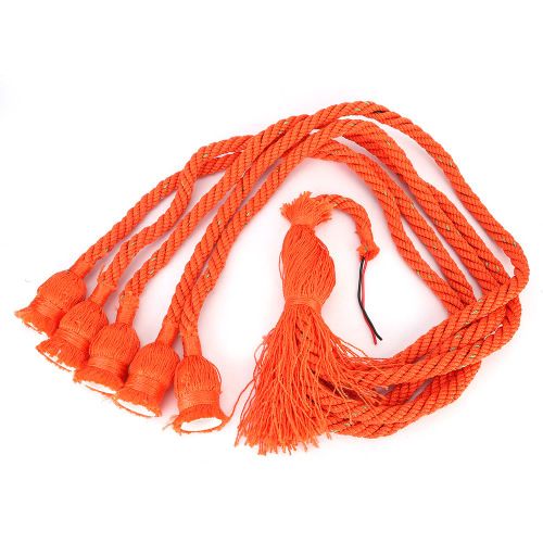 Hjlian Lustre Vintage En Corde De Nylon De Style Campagnard De 1 M, Lampe Suspendue A Culot E27, 85-260 V, 5 Tetes