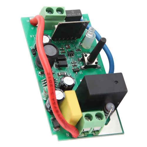 Hjlian Module D'interrupteur Mural Intelligent Pour Maison, Commande Vocale A Distance Wi-Fi Pour Amazon Alexa