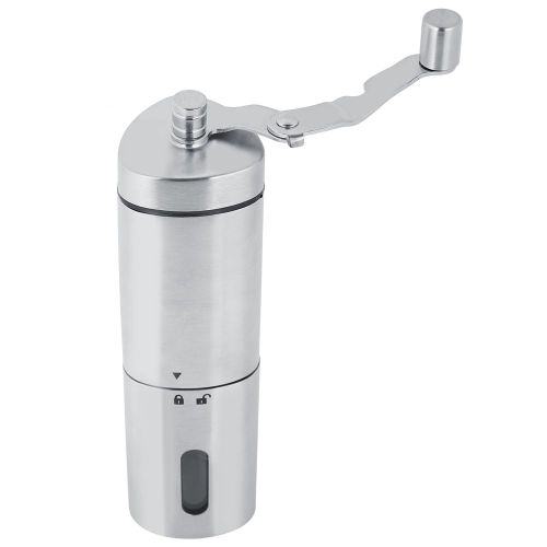 Hjlian Moulin A Cafe Manuel Portable En Acier Inoxydable, Moulin A Cafe A Manivelle
