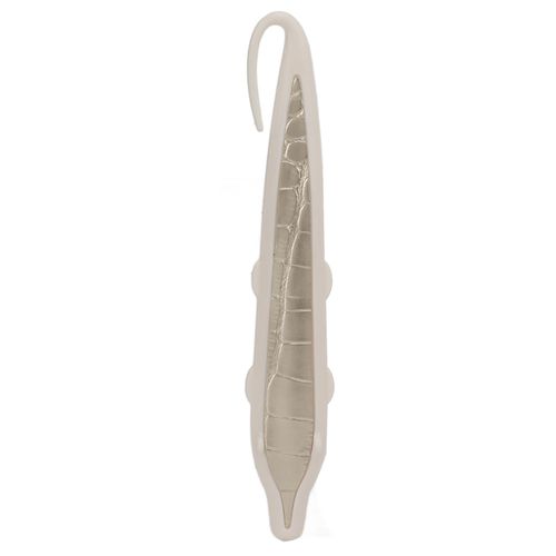 Hjlian Peigne A Langue De Chat Simulee, Brosse Pour Animaux De Compagnie, Toilettage Pour Animaux De Compagnie, Soins Quotidiens Des Poils De Chat (Or Blanc)