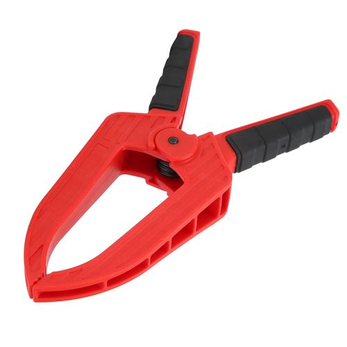 Hjlian Pince A Ressort Avec Long Bec Plat, Fixation En Plastique, Accessoire De Fixation Pour Menuiserie, Ouverture De 7,6 Cm, Profondeur De 75 Mm, 110 Mm