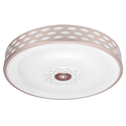 Hjlian Plafonnier Led Intelligent Multicolore Rgb&ww 60 W, Commande Vocale Wi-Fi, Eclairage Ac 85-265 V