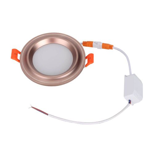 Hjlian Plafonnier Led Intelligent Violet Rgb Cw A Intensite Variable, Controle Par Application Mobile, 7 W, Ac85-265 V