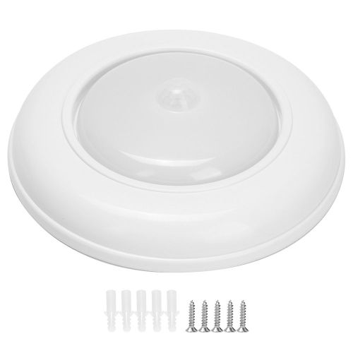 Hjlian Plafonnier Led Rond Intelligent Avec Detecteur De Mouvement Infrarouge Automatique Sans Fil, Eclairage De Nuit Pour La Maison, Lumiere Blanche