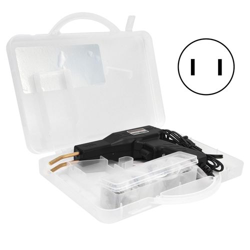Hjlian Poste A Souder Plastique Manuel, Machine Multifonctionnelle Pour Reparation De Pare-Chocs De Voiture En Pvc, Prise Americaine Noire 110 V