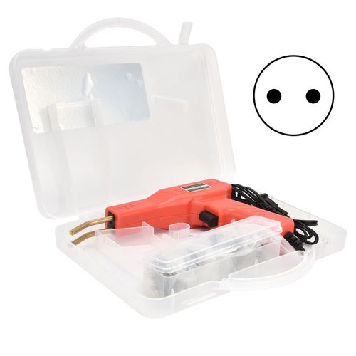 Hjlian Poste A Souder Plastique Portatif, Machine Multifonctionnelle Pour Reparation De Pare-Chocs De Voiture En Pvc, Prise Ue Rouge 220 V