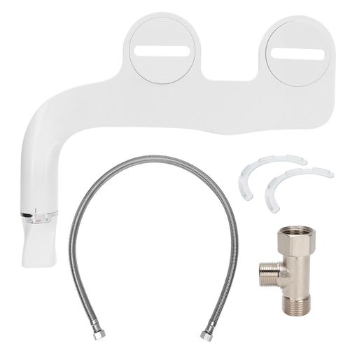 Hjlian Siege De Toilette Bidet Non Electrique G3/8 Avec Double Buse De Pulverisation D'eau