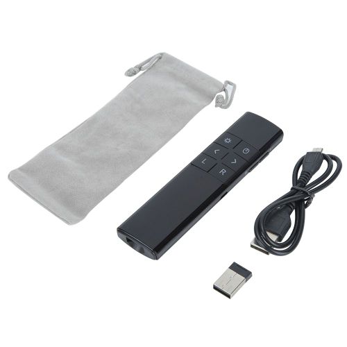 HJLIAN Stylo projecteur laser a telecommande, rechargeable, pointeur laser, pour presentation, multimedia, enseignement, reunion