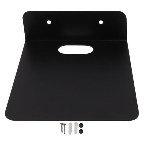 HJLIAN Support de routeur mural en alliage d'aluminium, support de rangement suspendu pour projecteur, decodeur, appareil photo, petit format