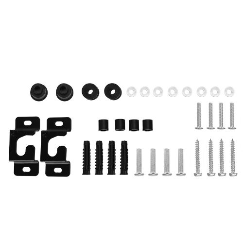 HJLIAN Support mural universel pour televiseur LCD de 12 a 80 pouces, support fixe pour usage domestique