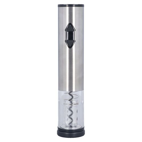 HJLIAN Tire-bouchon electrique en acier inoxydable PC, facile a utiliser, peu encombrant, elegant, robuste et durable, tire-bouchon automatique