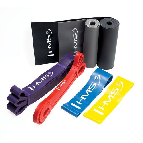 Hms Fitness Gu04/Gu05/Tp01 Bande D'exercice Latex Multicolore