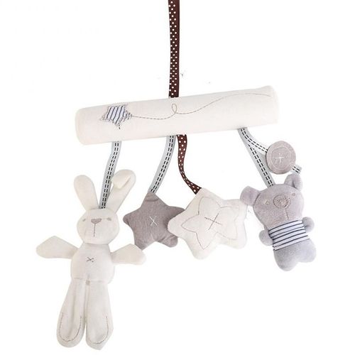 Hochet Pour Bb, Animaux Mignons, Poussette Suspendue, Poupe, Nouveau-N, Lit Mobile, Jouets Pour Bb, Clochette, Jouets En Peluche Multifonctionnels