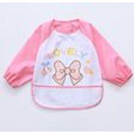 Hofoo Bebe Tablier Impermeable Unisexe Manches Bib Manger Et Jouer Smock Peva Bebe Rakuten