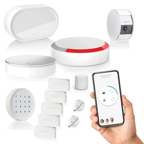 Home Alarm Advanced - Pack Vido - Alarme Maison Sans Fil Connect Wifi - Module Gsm - Camra De Surveillance Intrieure