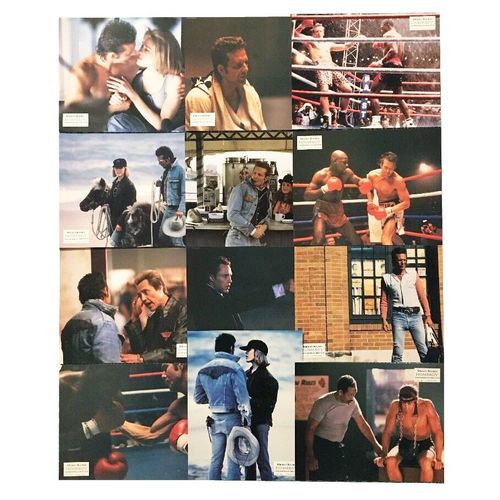 Homeboy : Jeu De 12 Photos D'exploitation Cinmatographique - Format 21x27 Cm - De Michael Seresin Avec Mickey Rourke, Christopher Walken, Debra Feuer - 1988