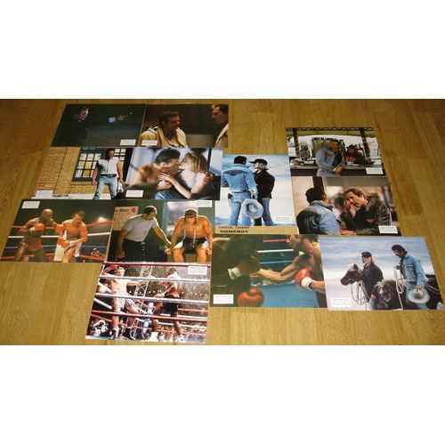 Homeboy - Jeu De 12 Photos D'exploitation Cinmatographique Originale - Format 21x27 Cm - De Michael Seresin Avec Mickey Rourke, Christopher Walken, Debra Feuer, Thomas Quinn - Anne 1988