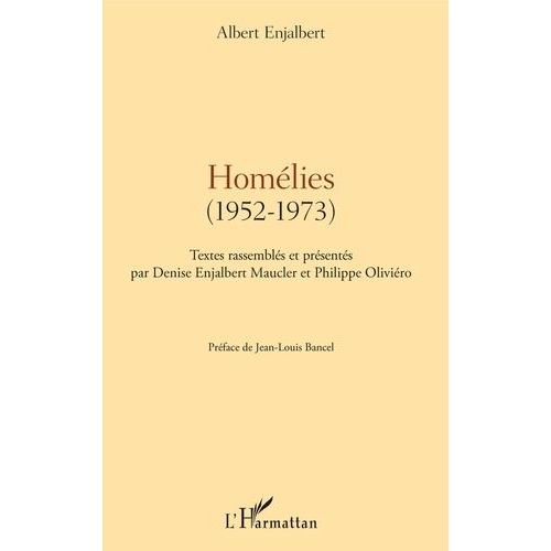 Homlies (1952-1973)   de albert enjalbert  Format Beau livre 
