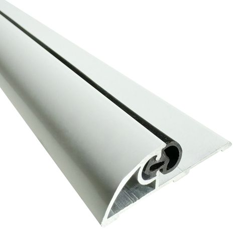 Homewell - Seuil De Porte Pmr, Largeur 50mm Lg 1,95 M + Joint D'tanchit - Laqu Blanc