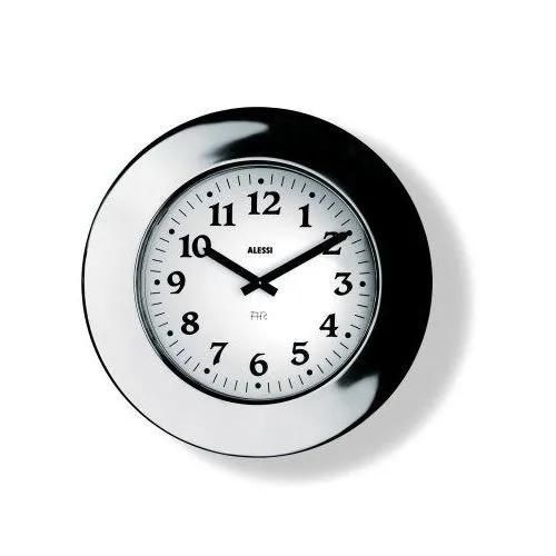 Horloge Murale - Alessi - 11 Momento - Acier Inoxydable - Mcanique - Rond