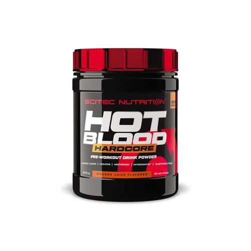 Hot Blood Hardcore (375g)|Orange| Preworkout|Scitec Nutrition