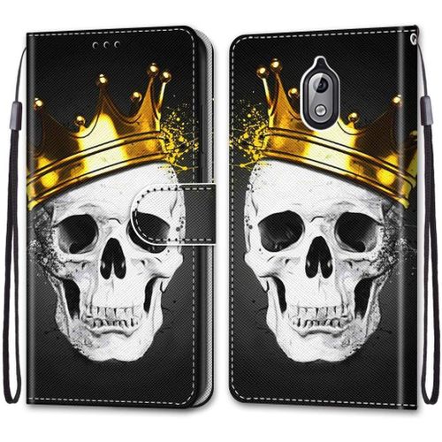 Housse  Rabat Portefeuille Pour Nokia 3.1,Coque En Cuir Pu Pour Nokia 3.1 5.2