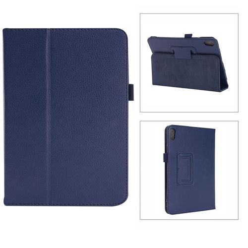 Housse Apple Ipad Mini 6 2021 8,3 Pouces Wifi - 4g/Lte Bleu Fonc Avec Stand - Etui Coque Bleu De Protection Tablette Apple Ipad Mini 6eme Generation 2021 8.3 Pouces - Accessoires Pochette Xeptio Case