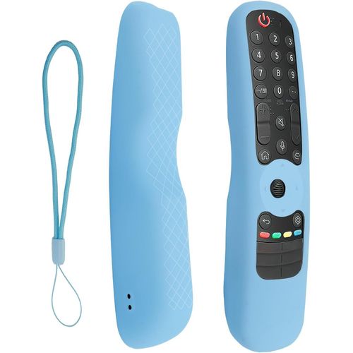 Housse Coque Compatible Avec Lg Tlcommande An-Mr21Ga An-Mr21Gc An-Mr22Ga An-Mr22Gn Mr23Ga Mr24Ga Smart Tv, Etui Protection En Silicone Pour Lg Magic Remote 2021/2022/2023/2024 Bl[NOU630169]