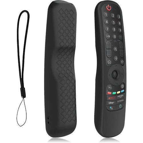 Housse Coque Compatible Avec Lg Tlcommande An-Mr21Ga An-Mr21Gc An-Mr22Ga An-Mr22Gn Mr23Ga Mr24Ga Smart Tv, Etui Protection En Silicone Pour Lg Magic Remote 2021/2022/2023/2024[NOU630168]