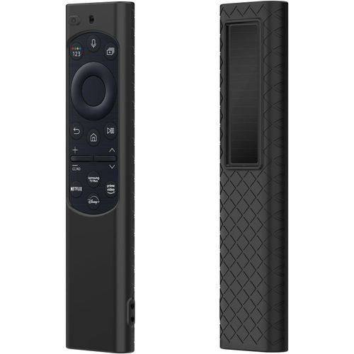Housse Coque De Protection Pour Tlcommande Compatible Avec Samsung 2022 Solarcell Bn59-01385A Bn59-01385B Bn59-01391A, Coque Telecommande Pour Samsung Neo Qled Tv Tm2280E Tm2281E[NOU631424]