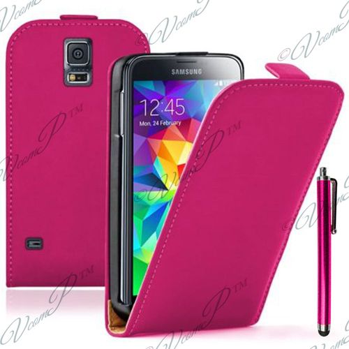 Etui Rabattable Verticale Pour Samsung Galaxy S5 5.1