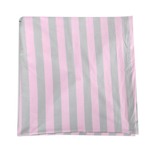 Housse D'allaitement Ultra Douce Pour Siege Auto, Poussette, Echarpe D'allaitement, Housse D'allaitement A Rayures Roses Et Grises
